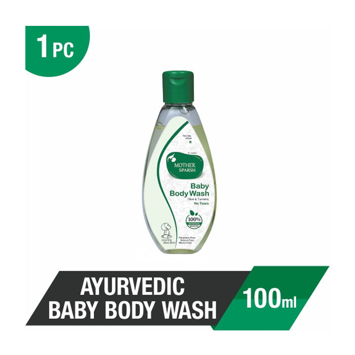 Buy Mother Sparsh Ayurvedic Baby Body Wash (100 ml) - Purplle