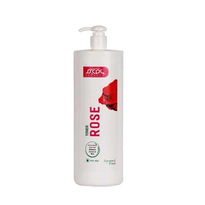 Buy SSCPL Herbals Rose Toner (1000 ml) - Purplle