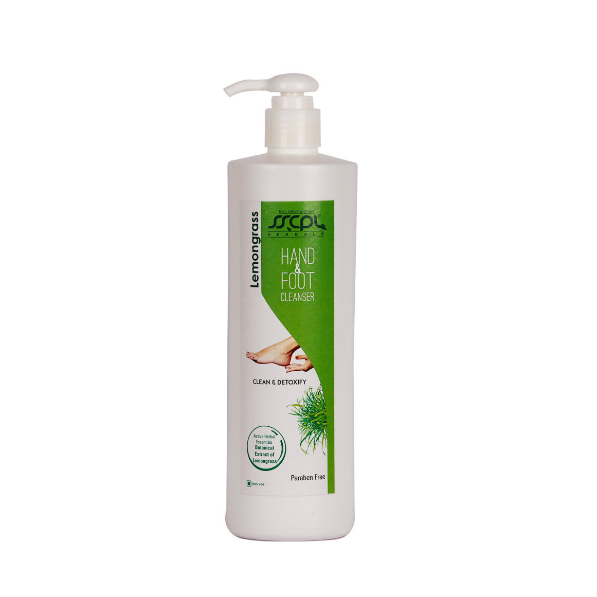 Buy SSCPL Herbals Lemongrass Hand & Foot Cleanser (200 ml) - Purplle