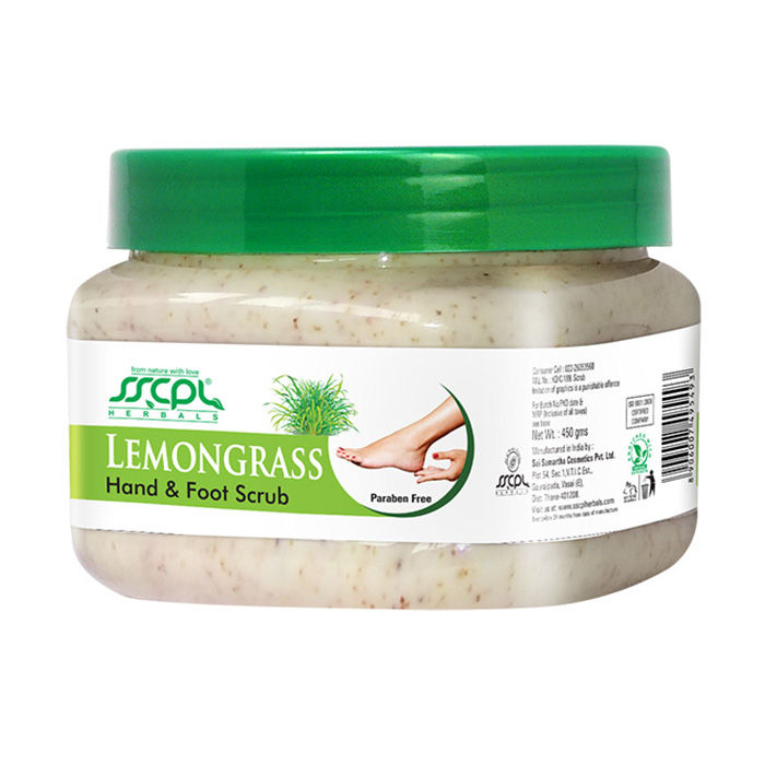 Buy SSCPL Herbals Lemongrass Hand & Foot Scrub (150 g) - Purplle