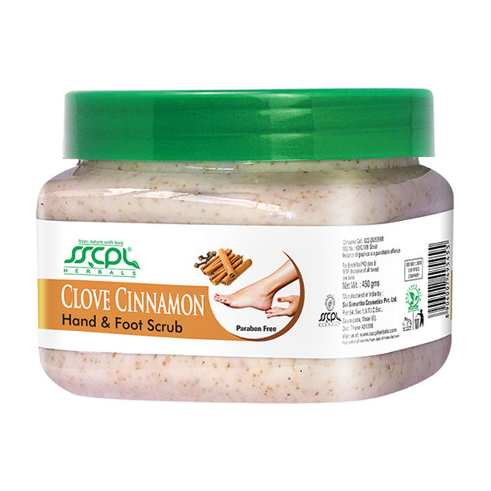 Buy SSCPL Herbals Clove Cinnamon Hand & Foot Scrub (150 g) - Purplle