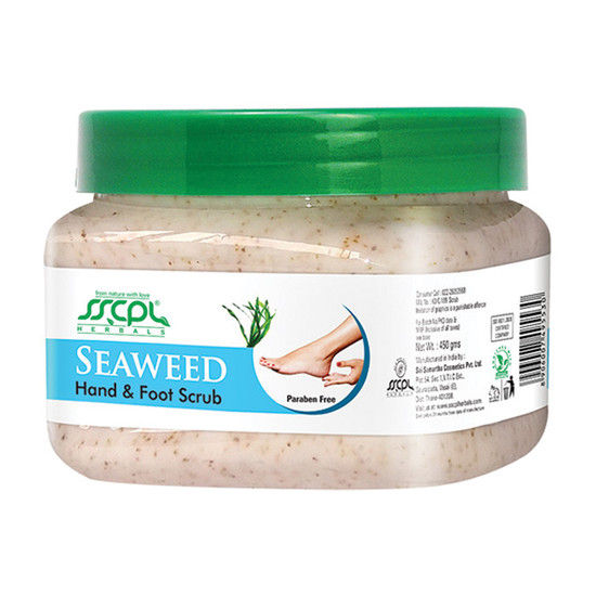 Buy SSCPL Herbals Seaweed Hand & Foot Scrub (150 g) - Purplle