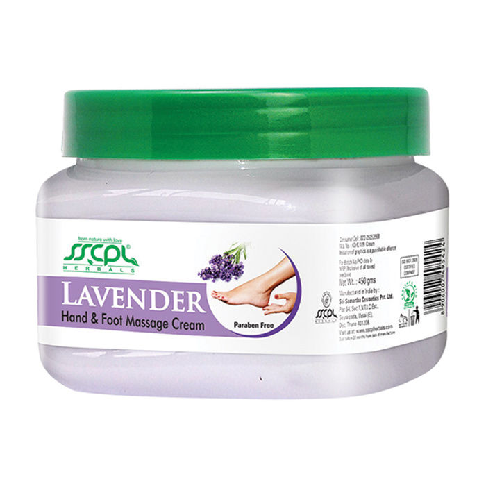 Buy SSCPL Herbals Lavender Hand & Foot Massage Cream (150 g) - Purplle