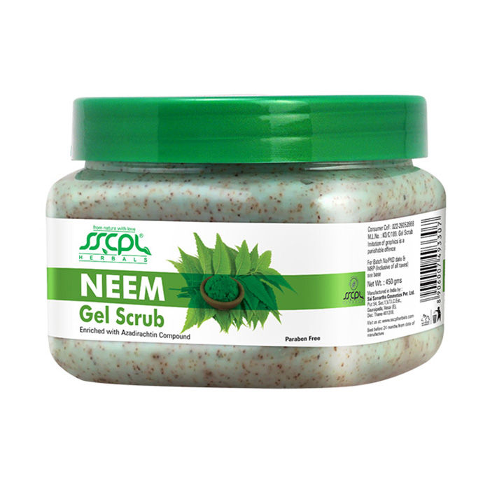 Buy SSCPL Herbals Neem Gel Scrub (450 g) - Purplle