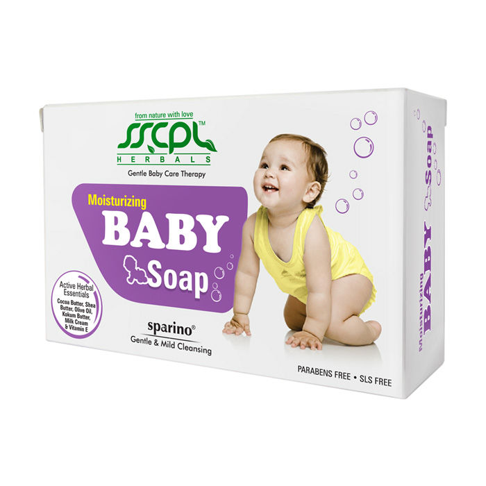 Buy SSCPL Herbals Sparino Baby Soap (100 g) - Purplle