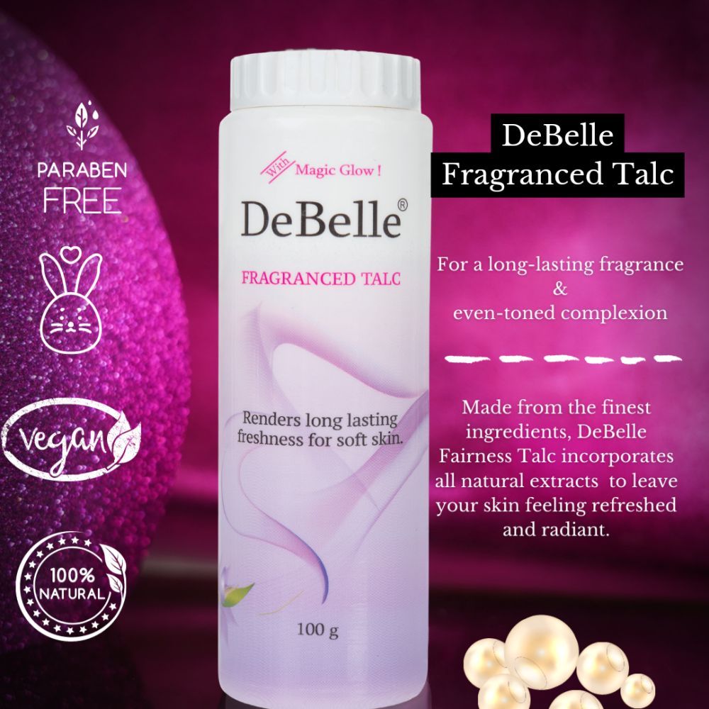 Buy DeBelle Fragrance Talc (100 g) Combo of 3 Each - Purplle