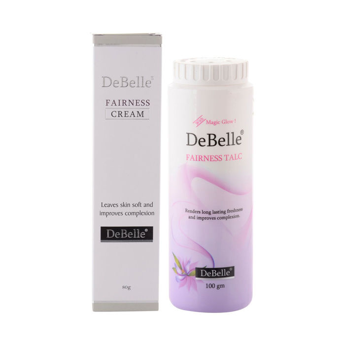 Buy DeBelle Fairness Combo of Fairness Cream (80 g) & Fairness Talc (100 g) - Purplle