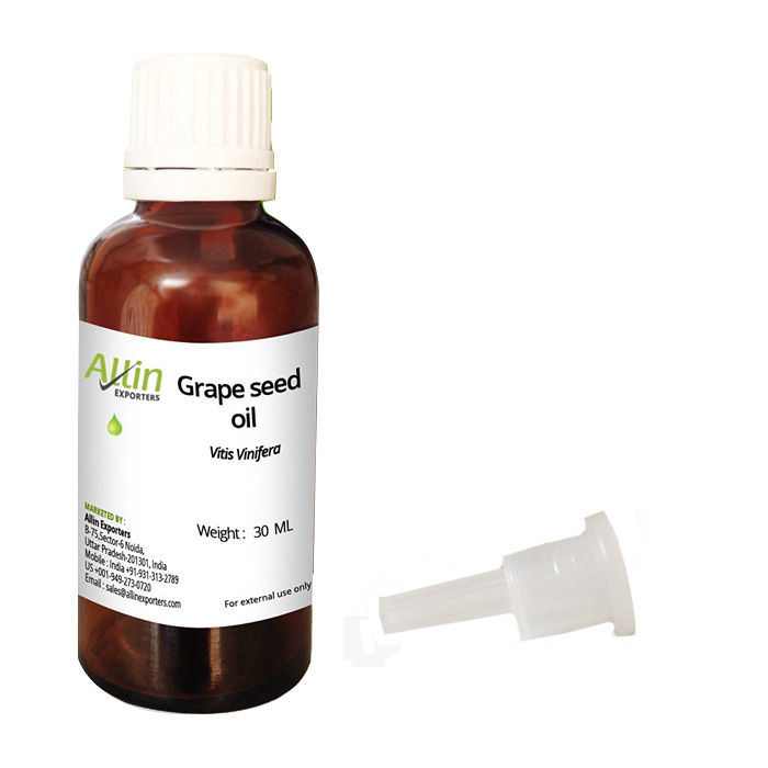 Buy Allin Exporters Cold Pressed Grape Seed Oil (30 ml) - Purplle