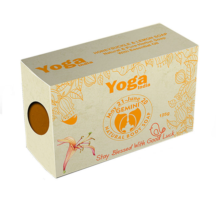 Buy Yoga India Gemini Natural Body Soap (125 g) - Purplle