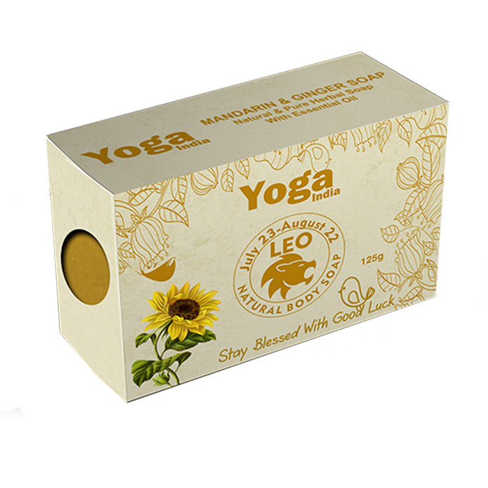 Buy Yoga India Leo Natural Body Soap (125 g) - Purplle