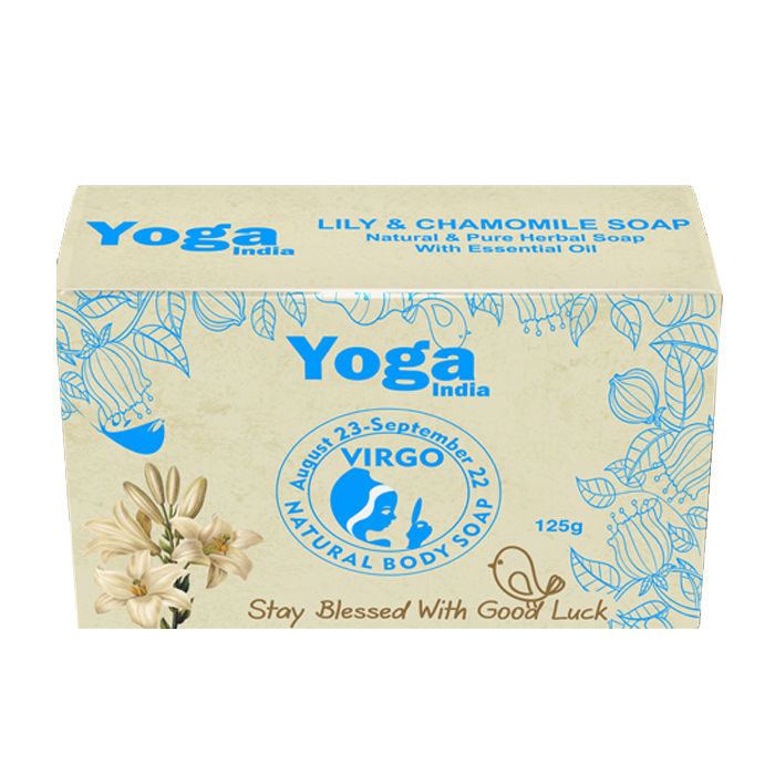 Buy Yoga India Virgo Natural Body Soap (125 g) - Purplle