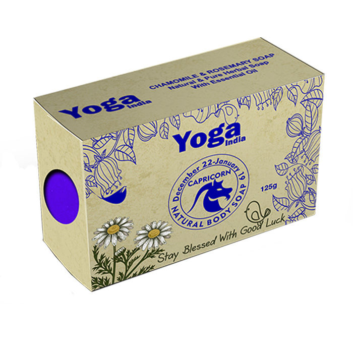 Buy Yoga India Capricorn Natural Body Soap (125 g) - Purplle