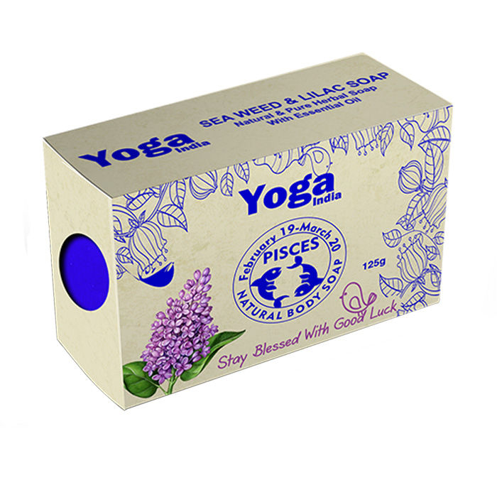 Buy Yoga India Pisces Natural Body Soap (125 g) - Purplle