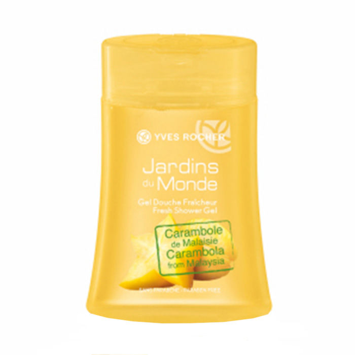 Buy Yves Rocher Jardins Du Monde Fresh Shower Gel Carambola From Malaysia Bottle (200 ml) - Purplle