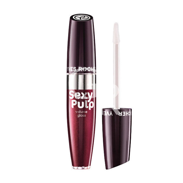 Buy Yves Rocher Couleurs Nature Sexy Pulp Volume Lip Gloss Dark Red 04 - Purplle