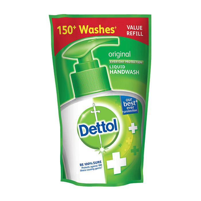 Buy Dettol Liquid Soap Refill Pouch Original (175 ml) - Purplle