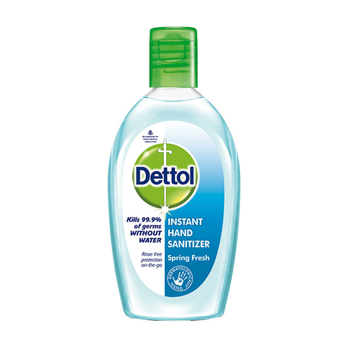 Buy Dettol Hand Sanitizer Spring Fresh (50 ml) - Purplle