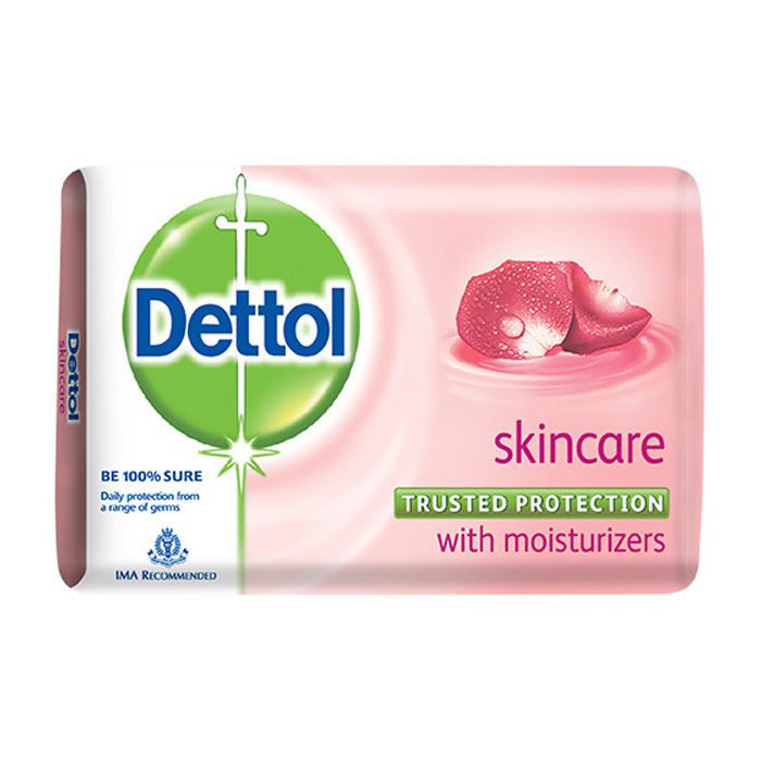 Buy Dettol Soap Skincare (125 g) - Purplle