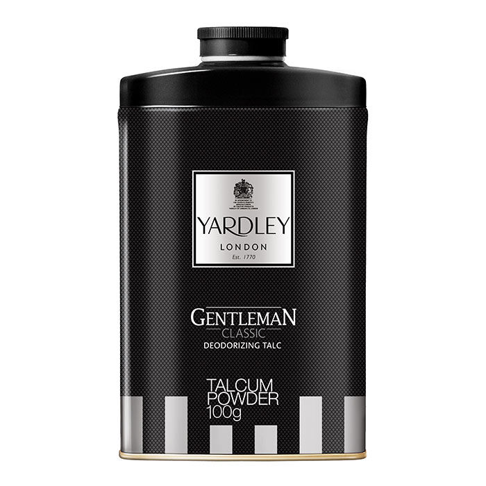 Buy Yardley Gentleman Classic Deodorizing Talc (100 g) - Purplle