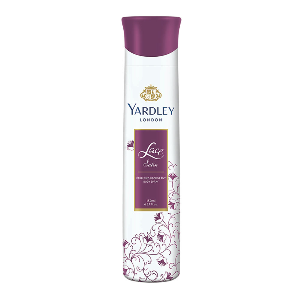 Buy Yardley Lace Satin Deo (150 ml) - Purplle