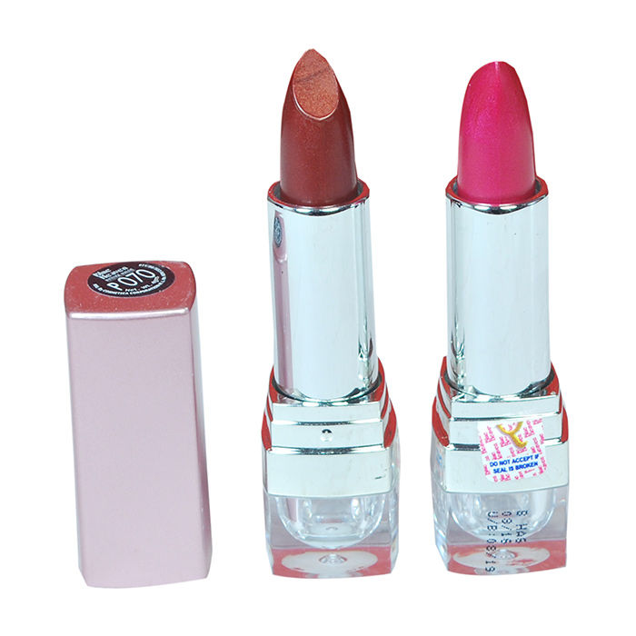 Buy Blue Heaven Follow Me Lipstick Dark Pink & Brown (Pack of 2) - Purplle
