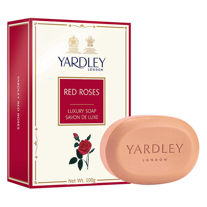 Buy Yardley Red Roses Luxury Soap (100 g) - Purplle