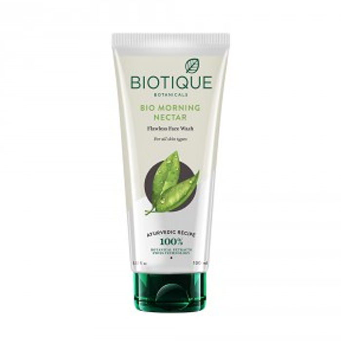 Buy Biotique Bio Morning Nector Flawless Face Scrub Prevents Dark Sports(100 g) - Purplle