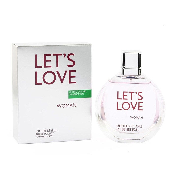 Buy United Colors of Benetton Let's Love EDT Perfume For Women (100 ml) - Purplle
