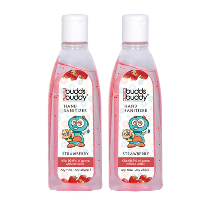 Buy Buddsbuddy Combo of 2 Hand Sanitizer Strawberry (100 ml) - Purplle