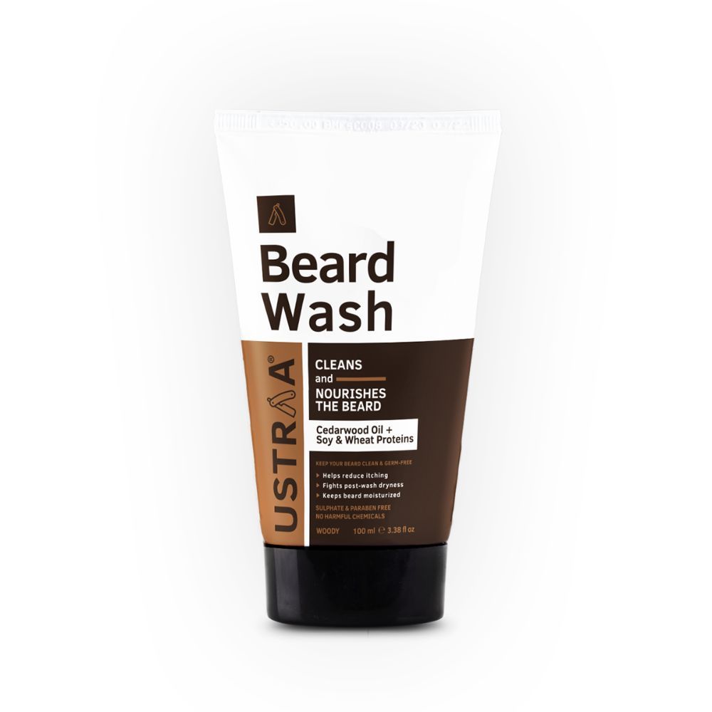 Buy Ustraa Beard Wash - Woody 100ml - 100ml - Purplle