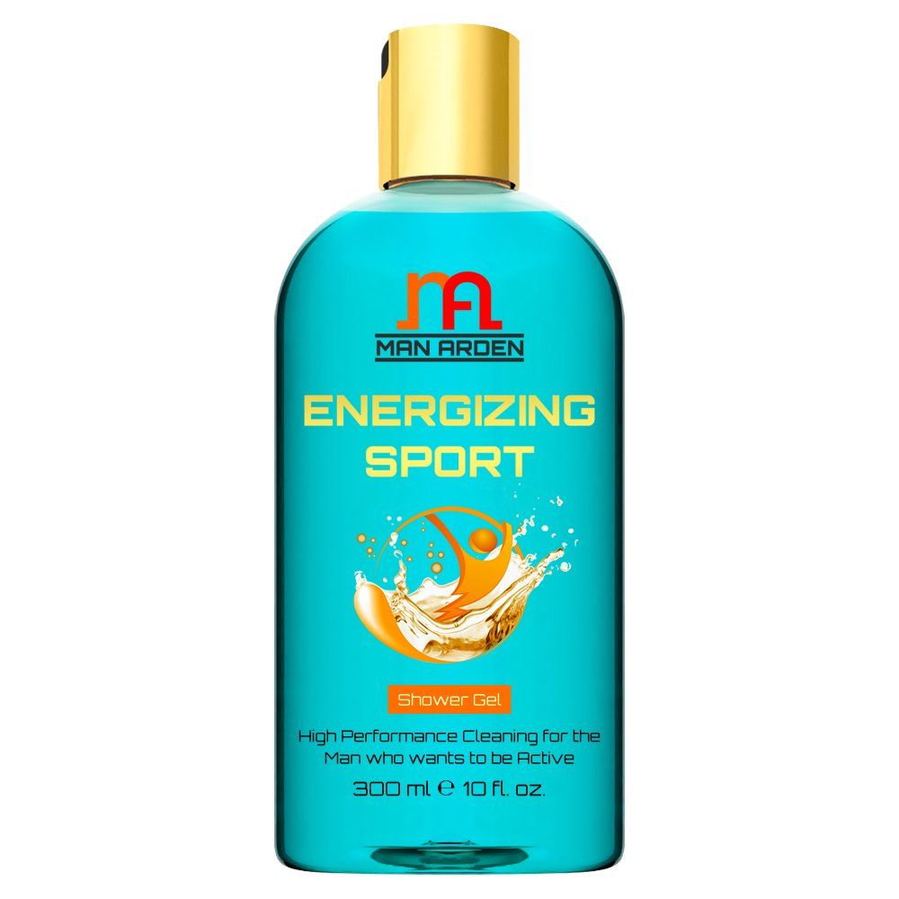 Buy Man Arden Energizing Luxury Shower Gel - Spearmint Oil Body Wash - 300 ml / 10 fl oz - Purplle