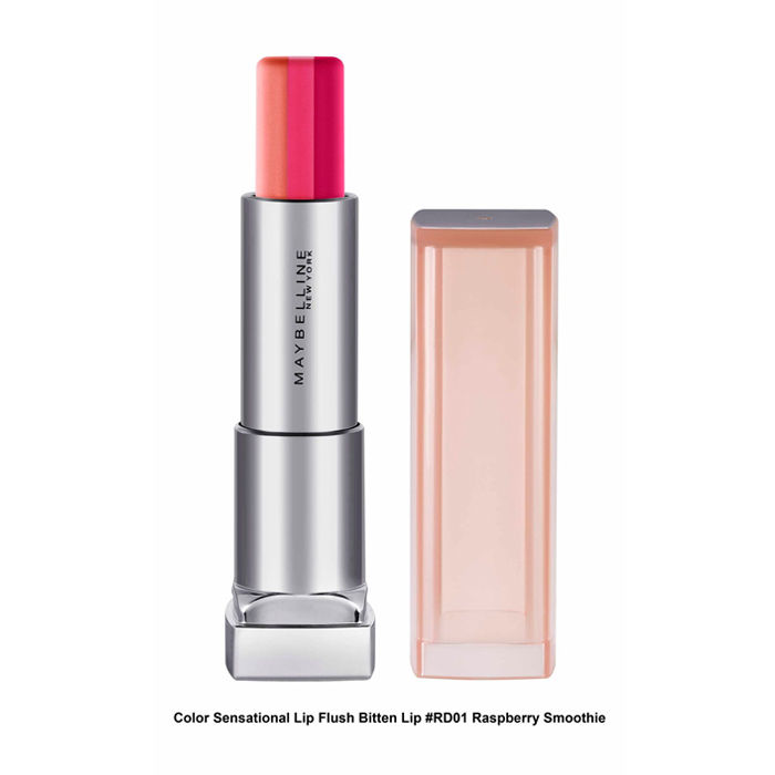 Buy Maybelline New York Color Sensational Just Bitten Lip Flush Lipstick Rasberry Smoothie (3.9 g) - Purplle