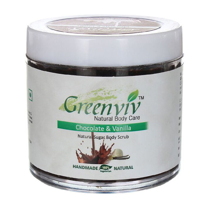 Buy Greenviv Natural Chocolate & Vanilla Body Scrub (100 g) - Purplle