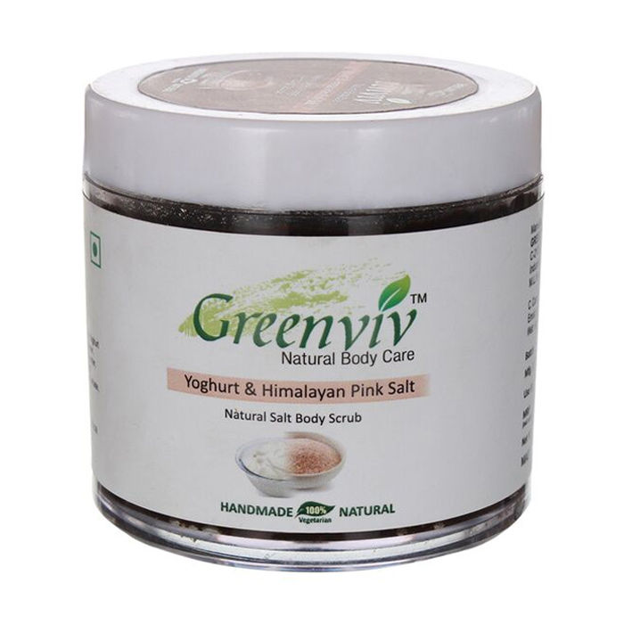 Buy Greenviv Natural Himalayan Pink Salt Body Scrub (100 g) - Purplle