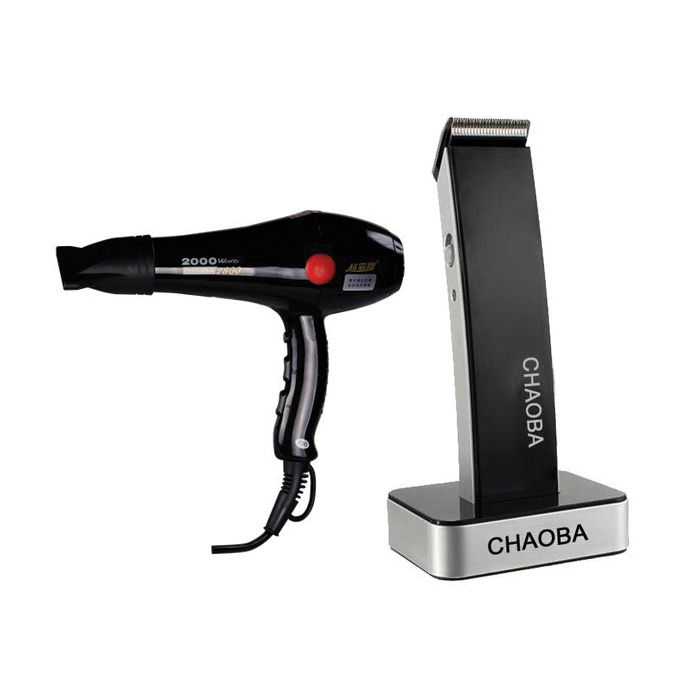 Buy Chaoba Super Saver Combo (2800 Hair Dryer + PR-1691 Hair Trimmer) - Purplle