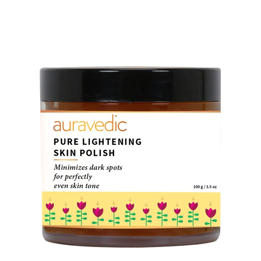 Buy Auravedic Pure Lightening Skin Polish(100 g) - Purplle