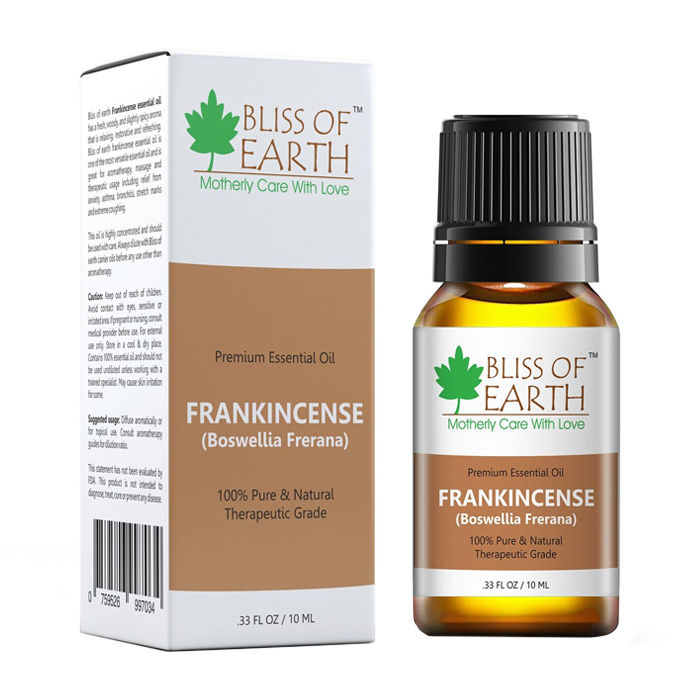 Buy Bliss Of Earth Premium Frankincense (Boswellia Frerana) Essential Oil (10 ml) - Purplle
