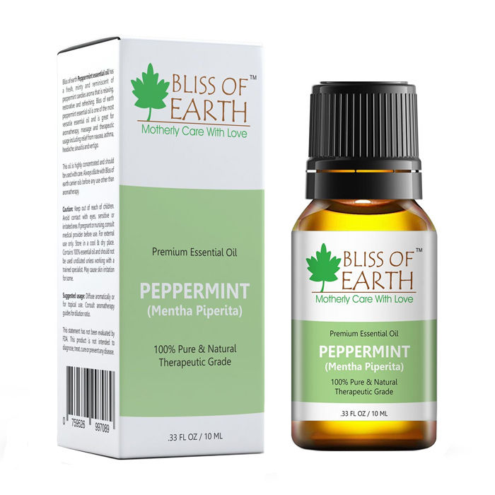 Buy Bliss Of Earth Premium Peppermint (Mentha Piperetta) Essential Oil (10 ml) - Purplle