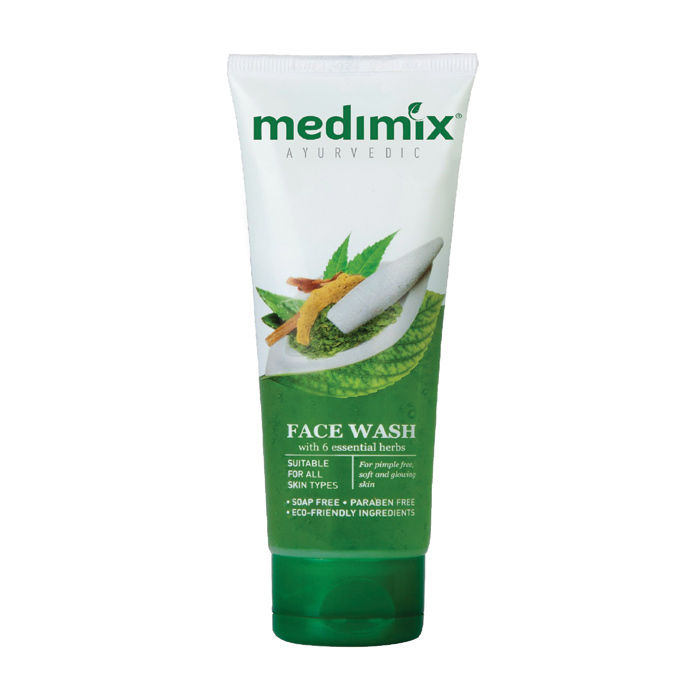 Buy Medimix Face Wash Essential Herbs (100 ml) - Purplle