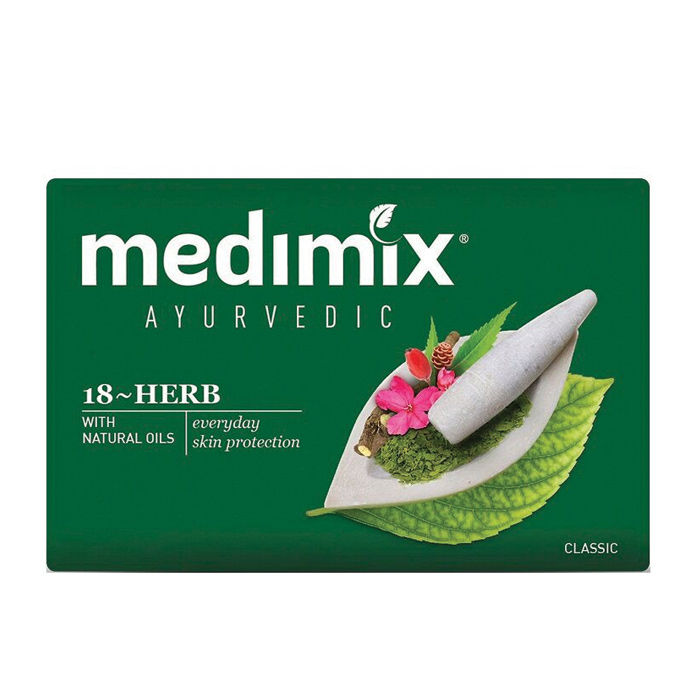 Buy Medimix Ayurvedic 18 Herb Classic With Natural Oils (12 g X 48 PCs) - Purplle