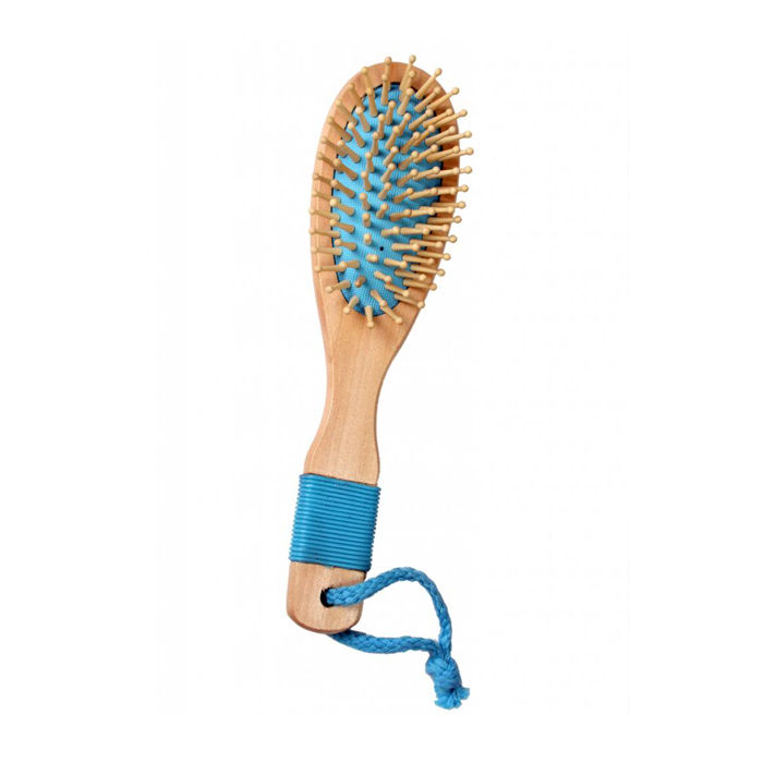 Buy Bare Essentials Hair Brush Wooden - Purplle