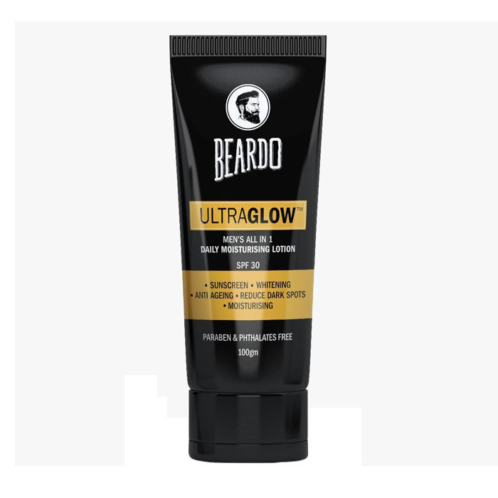 Buy Beardo Ultraglow Face Lotion For Men (100 g) - Purplle
