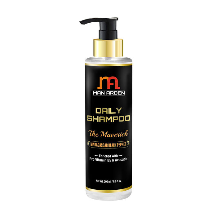 Buy Man Arden Daily Hair Shampoo The Maverick With Pro Vitamin B5 & Avocado (200 ml) - Purplle
