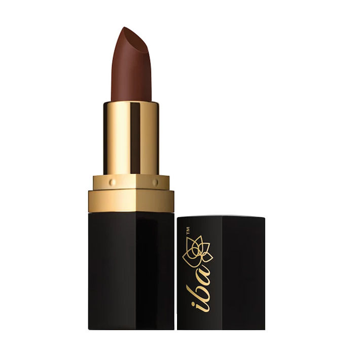 Buy Iba Halal Care PureLips Long Stay Matte Lipstick Shade M03 Toffee Brown (4 g) - Purplle