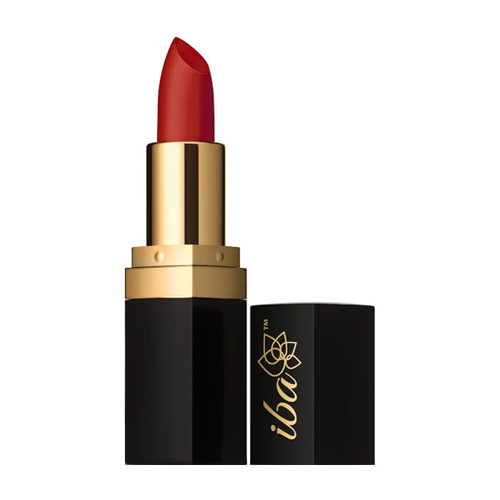 Buy Iba Halal Care PureLips Long Stay Matte Lipstick Shade M10 Red Brick (4 g) - Purplle