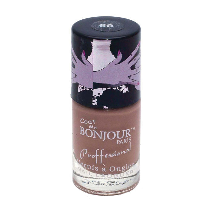 Buy Bonjour Paris Nude Nail Lacquer Mocha (9 ml) - Purplle