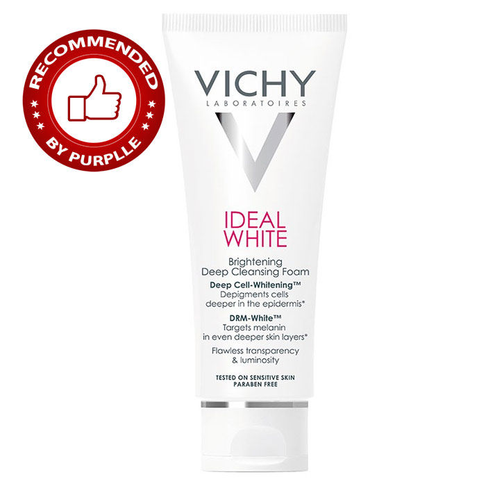 Buy Vichy Ideal White Brightening Deep Cleansing Foam (100 ml) - Purplle