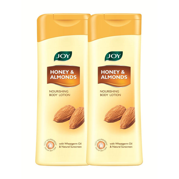 Buy Joy Honey & Almonds Nourishing Body Lotion(Pack Of 2 X 300 ml) - Purplle