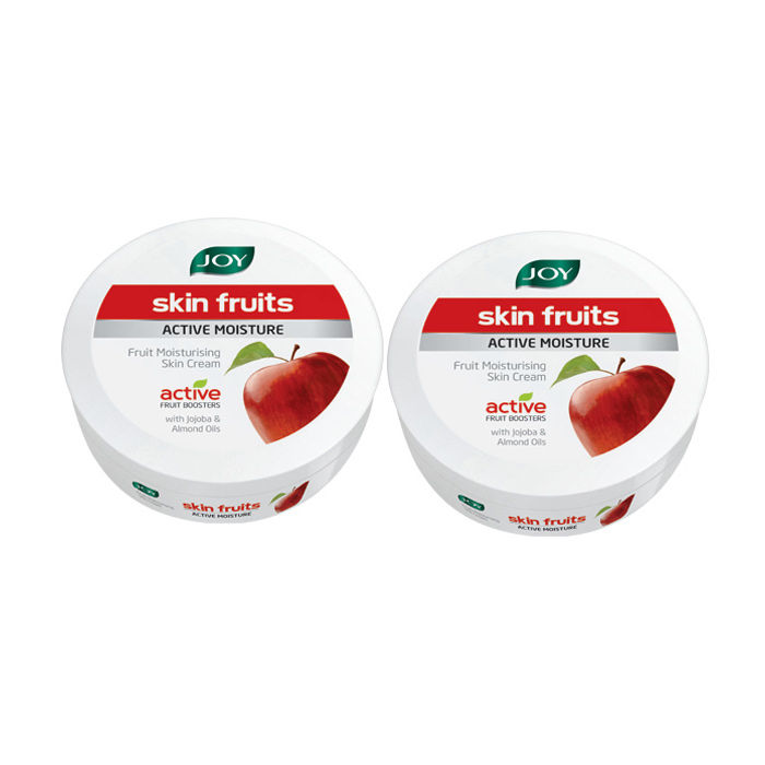 Buy Joy Skin Fruits Active Moisture Fruit Moisturising Skin Cream (Pack Of 2 X 500 ml) - Purplle