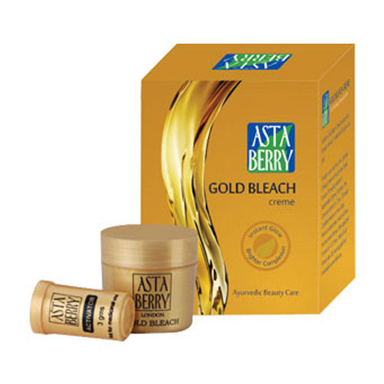 Buy Astaberry Gold Extra Glow Bleach Creme (42 g) - Purplle